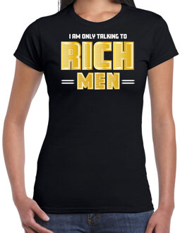 Bellatio Decorations Foute party t-shirt voor dames - Gold digger - zwart - carnaval/themafeest 2XL