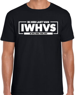 Bellatio Decorations Foute party t-shirt voor heren - last van - zwart - carnaval/themafeest