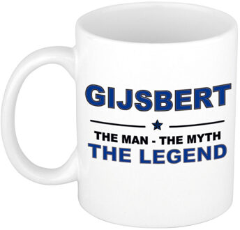 Bellatio Decorations Gijsbert The man, The myth the legend cadeau koffie mok / thee beker 300 ml