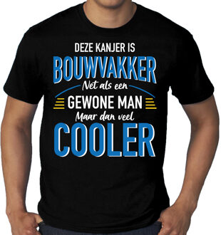 Bellatio Decorations Grote maten Deze kanjer is Bouwvakker cadeau t-shirt zwart voor heren 3XL