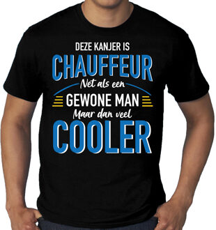 Bellatio Decorations Grote maten Deze kanjer is Chauffeur cadeau t-shirt zwart voor heren 3XL