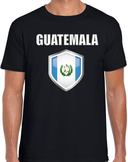 Bellatio Decorations Guatemala landen t-shirt zwart heren - Guatemalaanse landen shirt / kleding - EK / WK / Olympische spelen Guatemala outfit 2XL