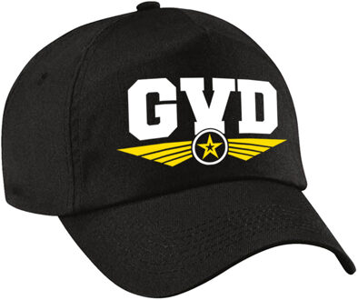 Bellatio Decorations GVD fout tekst pet / baseball cap zwart voor volwassenen