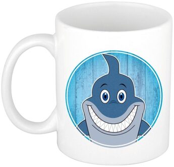 Bellatio Decorations Haai mok / beker voor kinderen 300 ml