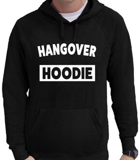 Bellatio Decorations Hangover fun tekst hoodie voor heren zwart 2XL