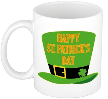 Bellatio Decorations Happy St. Patricksday mok / beker 300 ml