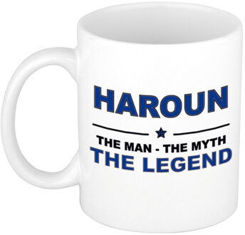 Bellatio Decorations Haroun The man, The myth the legend cadeau koffie mok / thee beker 300 ml