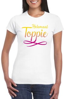 Bellatio Decorations Helemaal Toppie t-shirt wit dames