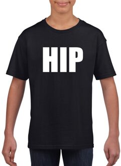 Bellatio Decorations Hip tekst t-shirt zwart kinderen L (146-152)