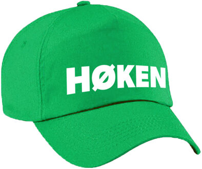 Bellatio Decorations Hoken festival pet groen volwassenen