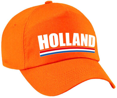 Bellatio Decorations Holland supporter pet / cap Nederland oranje kinderen