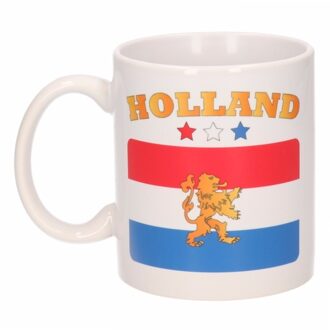 Bellatio Decorations Hollandse vlag theebeker Multi