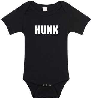 Bellatio Decorations Hunk tekst rompertje zwart baby