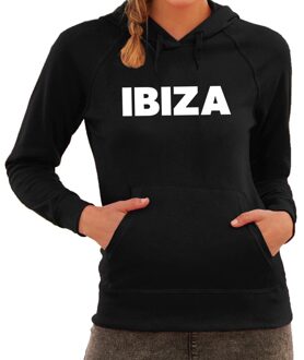 Bellatio Decorations Ibiza party/hippie eiland hoodie zwart dames XS