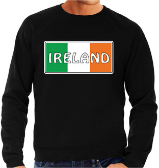 Bellatio Decorations Ierland / Ireland landen sweater zwart heren 2XL