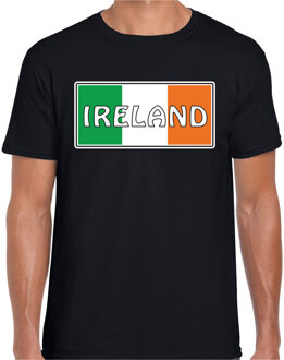 Bellatio Decorations Ierland / Ireland landen t-shirt zwart heren