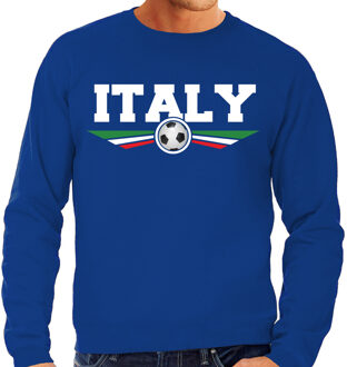 Bellatio Decorations Italie / Italy landen / voetbal sweater blauw heren