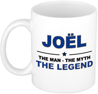 Bellatio Decorations Joel The man, The myth the legend pensioen cadeau mok/beker 300 ml