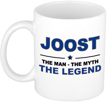 Bellatio Decorations Joost The man, The myth the legend pensioen cadeau mok/beker 300 ml