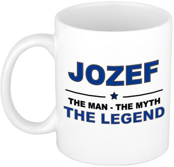 Bellatio Decorations Jozef cadeau mok - man myth legend - naam koffiemok - 300 ml - collega - vaderdag