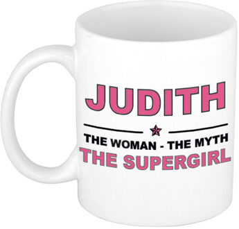 Bellatio Decorations Judith The woman, The myth the supergirl cadeau koffie mok / thee beker 300 ml