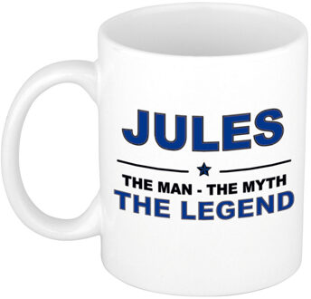 Bellatio Decorations Jules The man, The myth the legend pensioen cadeau mok/beker 300 ml