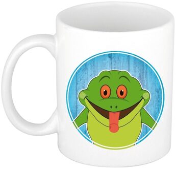 Bellatio Decorations Kikker mok / beker voor kinderen 300 ml