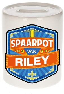 Bellatio Decorations Kinder cadeau spaarpot voor een Riley