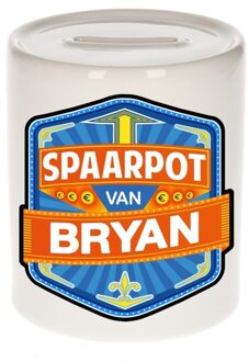 Bellatio Decorations Kinder spaarpot voor Bryan - Action products