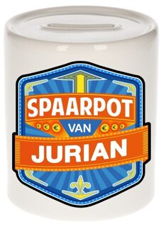 Bellatio Decorations Kinder spaarpot voor Jurian - Action products