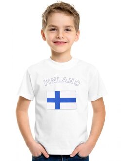 Bellatio Decorations Kinder t-shirts van vlag Finland