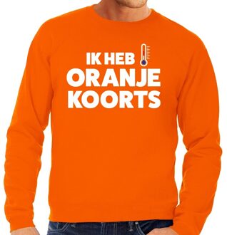 Bellatio Decorations Koningsdag fun trui Ik heb Oranjekoorts voor heren 2XL - Feestshirts