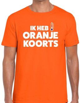 Bellatio Decorations Koningsdag Oranje koorts t-shirt oranje heren