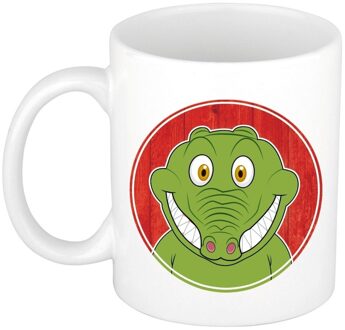 Bellatio Decorations Krokodil mok / beker voor kinderen 300 ml