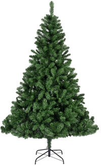 Bellatio Decorations kunst kerstboom - groen - H240 cm - kunststof - 980 takken - kunstboom