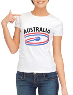 Bellatio Decorations Landen t-shirt vlag Australia voor dames