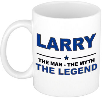 Bellatio Decorations Larry The man, The myth the legend pensioen cadeau mok/beker 300 ml