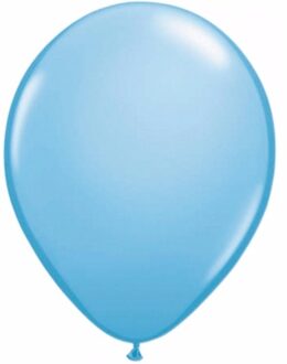 Bellatio Decorations Lichtblauwe ballonnetjes 10 stuks