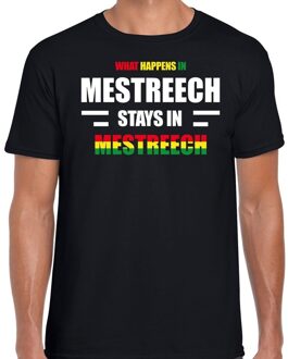 Bellatio Decorations Maastricht/Mestreech Carnaval outfit / t- shirt zwart heren 2XL