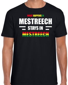 Bellatio Decorations Maastricht/Mestreech Carnaval outfit / t- shirt zwart heren