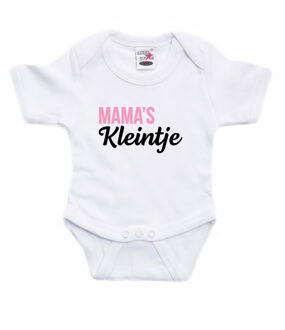 Bellatio Decorations Mamas kleintje cadeau baby rompertje wit jongen/meisje 92 (18-24 maanden)