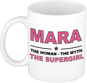 Bellatio Decorations Mara The woman, The myth the supergirl collega kado mokken/bekers 300 ml Oudroze