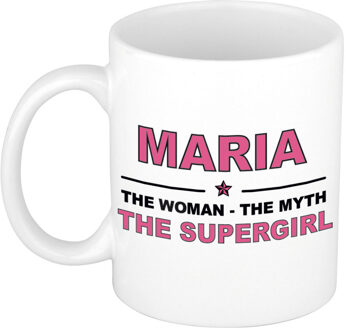 Bellatio Decorations Maria The woman, The myth the supergirl cadeau koffie mok / thee beker 300 ml
