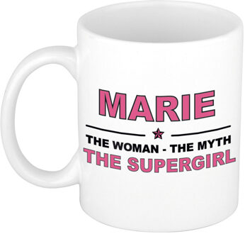 Bellatio Decorations Marie The woman, The myth the supergirl cadeau koffie mok / thee beker 300 ml