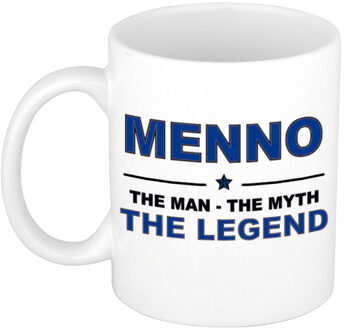 Bellatio Decorations Menno The man, The myth the legend cadeau koffie mok / thee beker 300 ml