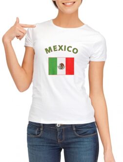 Bellatio Decorations Mexico t-shirt met vlag