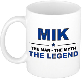 Bellatio Decorations Mik The man, The myth the legend pensioen cadeau mok/beker 300 ml