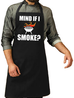 Bellatio Decorations Mind if i smoke barbecueschort heren zwart