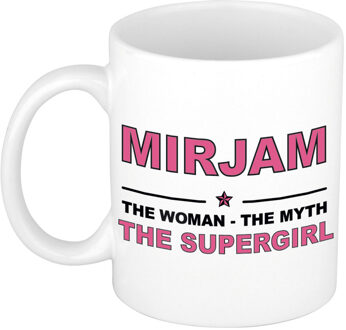Bellatio Decorations Mirjam The woman, The myth the supergirl cadeau koffie mok / thee beker 300 ml