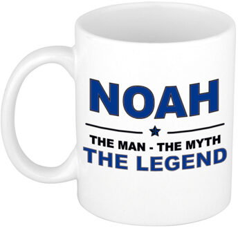 Bellatio Decorations Noah The man, The myth the legend pensioen cadeau mok/beker 300 ml